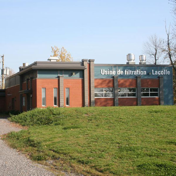 Usine de production<br>d’eau potable